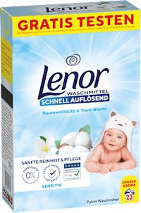 Vollwaschmittel Pulver Sensitiv, 23 Wl