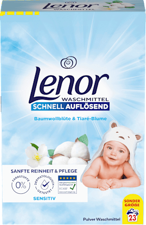 Vollwaschmittel Pulver Sensitiv, 23 Wl