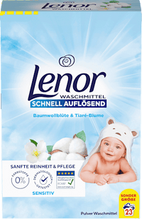 Vollwaschmittel Pulver Sensitiv, 23 Wl