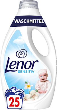 Vollwaschmittel sensitiv flüssig, 25 Wl Lenor