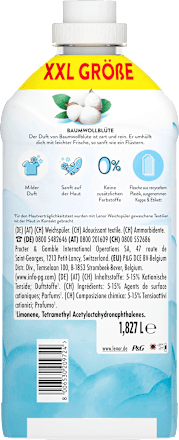 Weichspüler Light Frische Baumwollblüte 87WL, 1,827 l