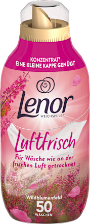 Weichspüler Luftfrisch Wildblumenfeld 50 WL, 700 ml