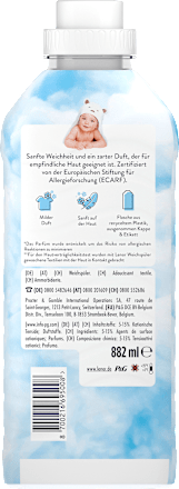 Gevoelige wasverzachter, 42WL, 882 ml