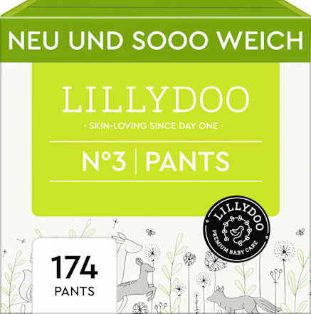 Babybroekjes maat 3 (6-10 kg), Maandbox, 174 stuks