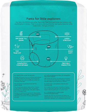 Babybroekjes maat 4 (9-14 kg), 25 stuks