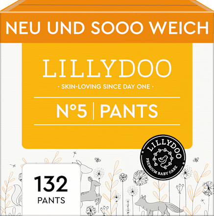 Babybroekjes maat 5 (11-16 kg), Maandbox, 132 stuks