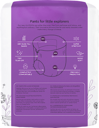 Babybroekjes maat 8 (17+ kg), Maandbox, 90 stuks