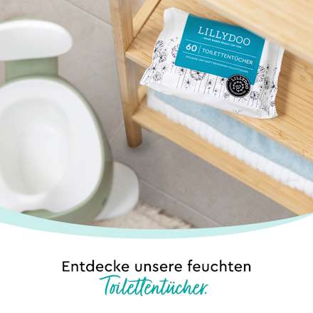 Vochtige toiletdoekjes, 60 stuks