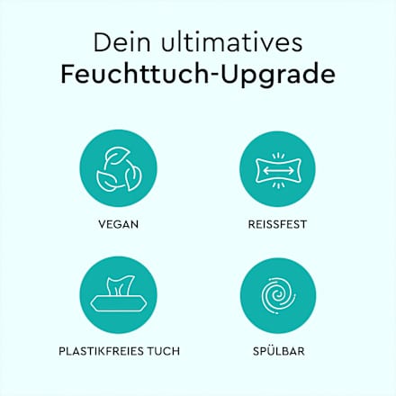 Feuchte Toilettentücher, 60 St