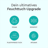 Feuchte Toilettentücher, 60 St