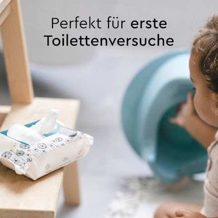 Vochtige toiletdoekjes, 60 stuks