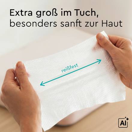 Feuchte Waschtücher, 50 St