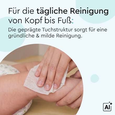 Feuchte Waschtücher, 50 St