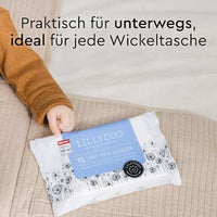 Vochtige doekjes 99% water (10x15 stuks), 150 stuks