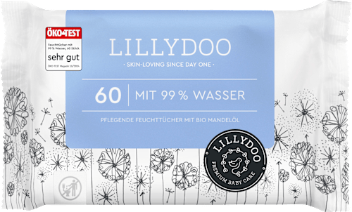 Vochtige doekjes 99% water (15x60 stuks), 900 stuks