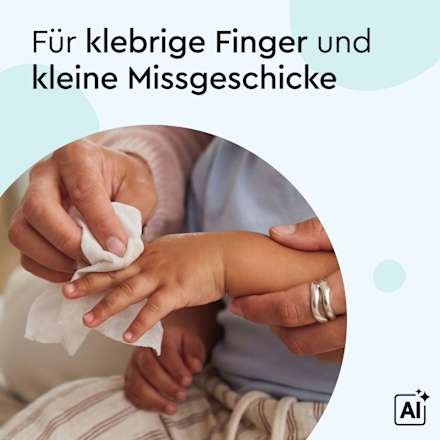 Feuchttücher Gesicht & Hände, Reisegröße, 20 St