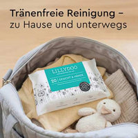 Feuchttücher Gesicht & Hände, Reisegröße, 20 St