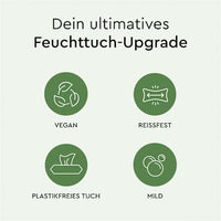 Feuchttücher Mild & Natürlich (15 x 60 St), 900 St