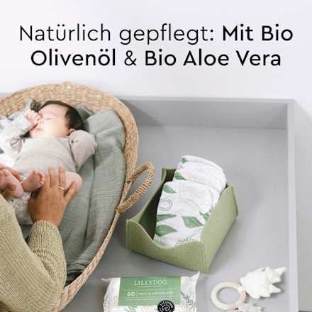 Feuchttücher Mild & Natürlich (15 x 60 St), 900 St