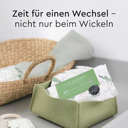 Feuchttücher Mild & Natürlich (15 x 60 St), 900 St