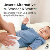 Feuchttücher mit 99% Wasser, 60 St