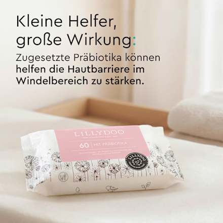 Feuchttücher mit Präbiotika, 60 St