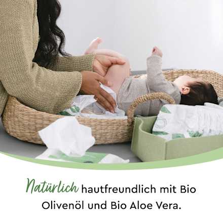 Vochtige doekjes groen (15 x 60 stuks), 900 stuks