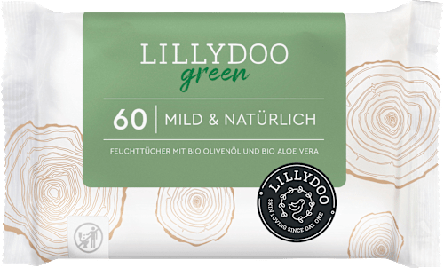 Vochtige doekjes groen (15 x 60 stuks), 900 stuks