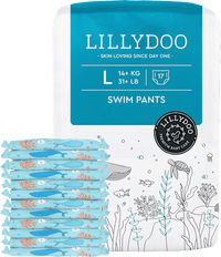 Zwemluiers maat L (14+ kg), 17 stuks