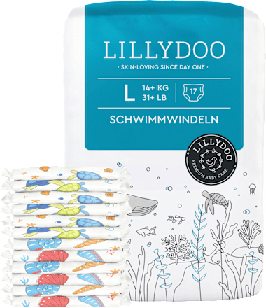 Schwimmwindeln Gr. L (14+ kg), 17 St