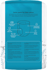 Zwemluiers maat L (14+ kg), 17 stuks