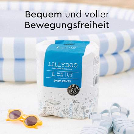 Zwemluiers maat L (14+ kg), 17 stuks