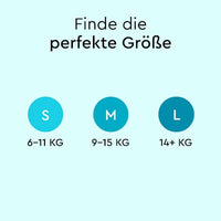 Zwemluiers maat M (9-15 kg), 18 stuks