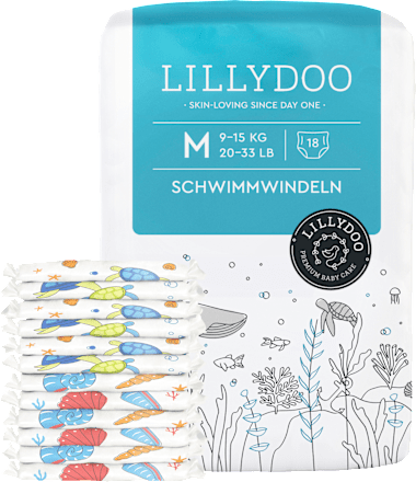 Schwimmwindeln Gr. M (9-15 kg), 18 St