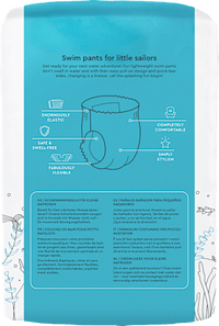 Zwemluiers maat M (9-15 kg), 18 stuks