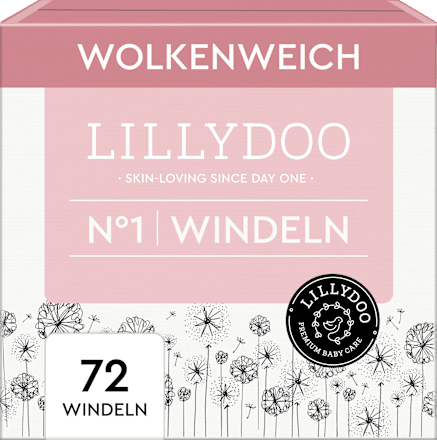 Windeln Gr. 1 (2+ kg) Halbmonatsbox, 72 St