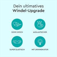 Luiers maat 2 (4-8 kg) halve maand doos, 102 stuks