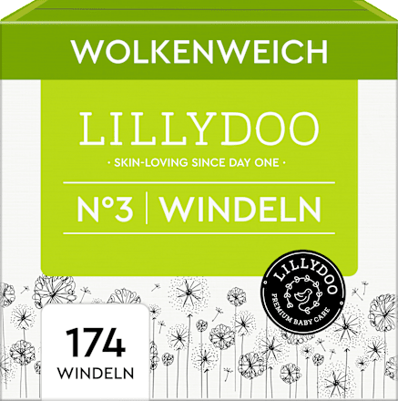 Windeln Gr. 3 (6+ kg) Monatsbox, 174 St