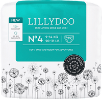 Luiers maat 4 (9-14 kg), 25 stuks