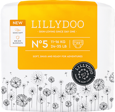 Windeln Gr. 5 (11-16 kg), 22 St Lillydoo