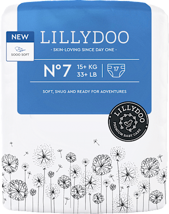 Luiers maat 7 (15+ kg), 17 stuks