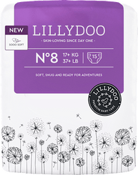 Luiers maat 8 (17+ kg), 15 stuks