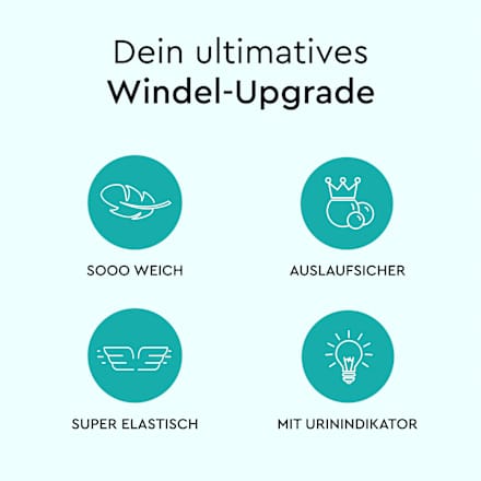 Luiers maat 8 (17+ kg), 15 stuks