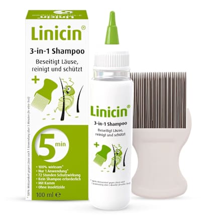 Läuse 3 in 1 Shampoo, 100 ml