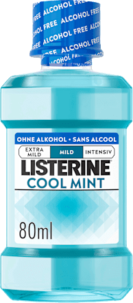 Mundspülung Cool Mint Mild, Reisegröße, 80 ml