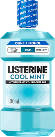 Mundspülung Cool Mint milder Geschmack, 500 ml