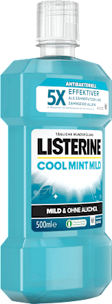 Cool Mint Mondwater milde smaak, 500 ml