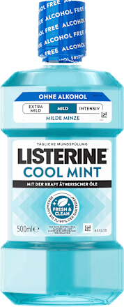 Mundspülung Cool Mint milder Geschmack, 500 ml