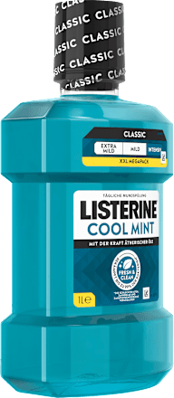Mundspülung Cool Mint XXL Größe, 1.000 ml