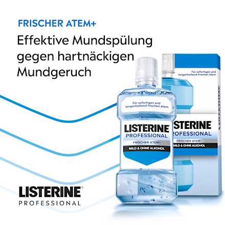 Mondwater Professioneel Frisse Adem, 500 ml